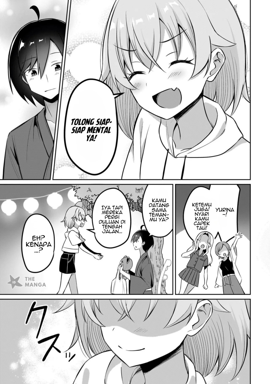 Maigo no Onnanoko o Ie Made Todoketara, Genkan kara Detekita no wa Gakunen Ichi no Bishoujo deshita Chapter 09.2 Bahasa Indonesia