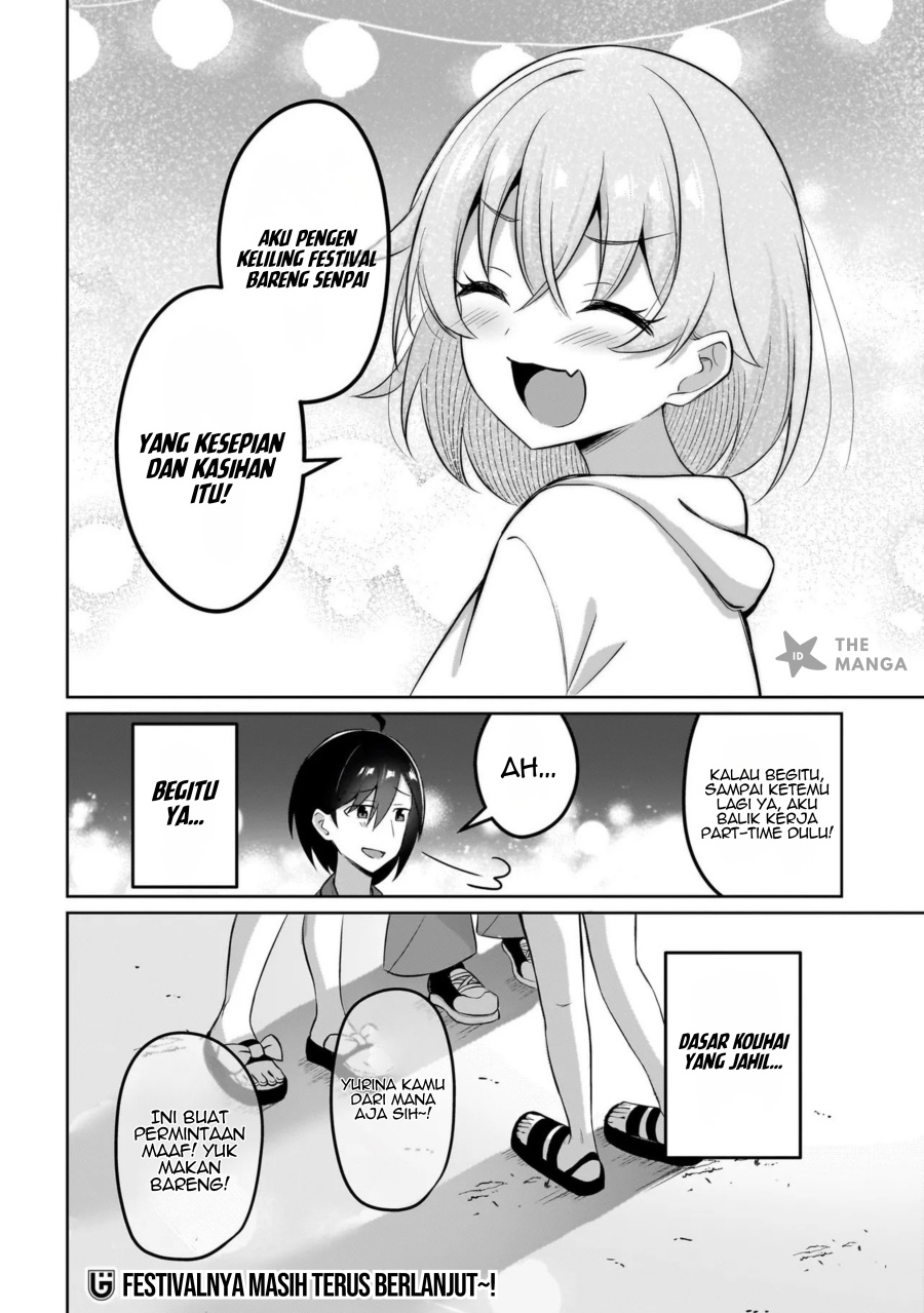 Maigo no Onnanoko o Ie Made Todoketara, Genkan kara Detekita no wa Gakunen Ichi no Bishoujo deshita Chapter 09.2 Bahasa Indonesia