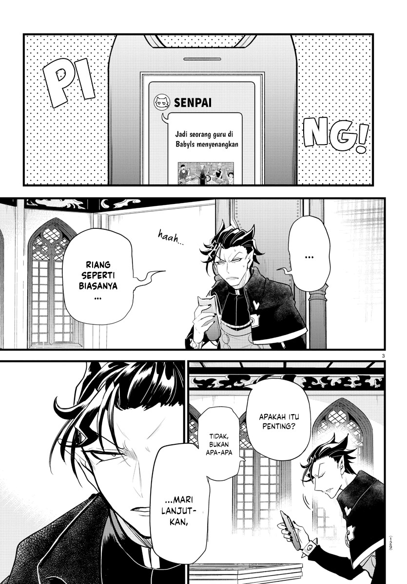 Mairimashita! Iruma-kun Chapter 280 Bahasa Indonesia