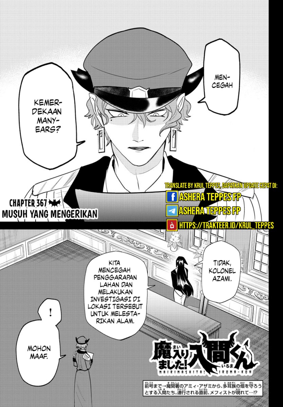 Dilarang COPAS - situs resmi www.mangacanblog.com - Komik mairimashita iruma kun 367 - chapter 367 368 Indonesia mairimashita iruma kun 367 - chapter 367 Terbaru 1|Baca Manga Komik Indonesia|Mangacan