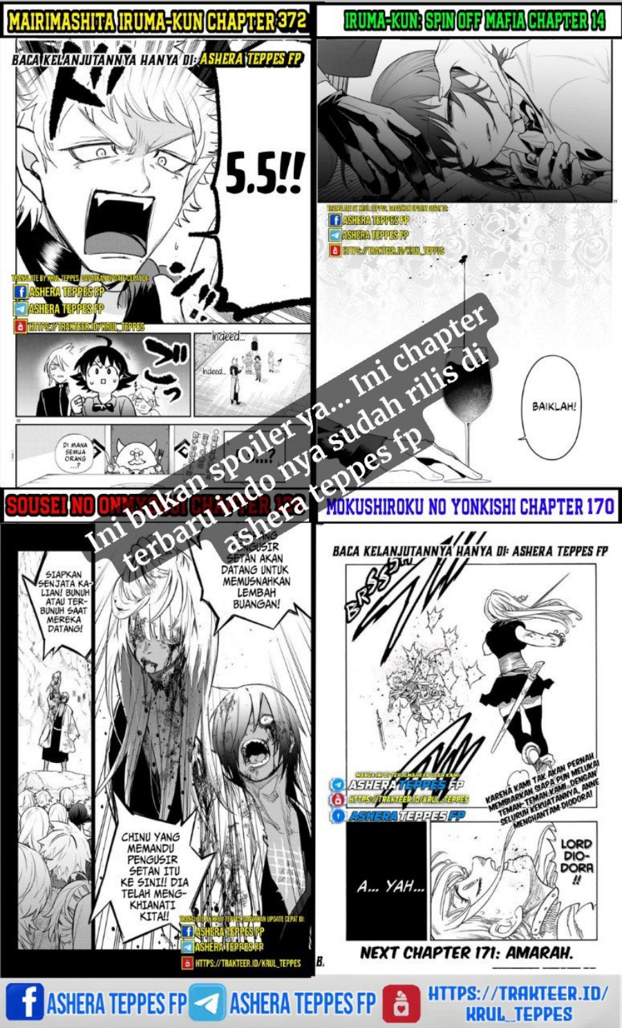 Dilarang COPAS - situs resmi www.mangacanblog.com - Komik mairimashita iruma kun 367 - chapter 367 368 Indonesia mairimashita iruma kun 367 - chapter 367 Terbaru 21|Baca Manga Komik Indonesia|Mangacan