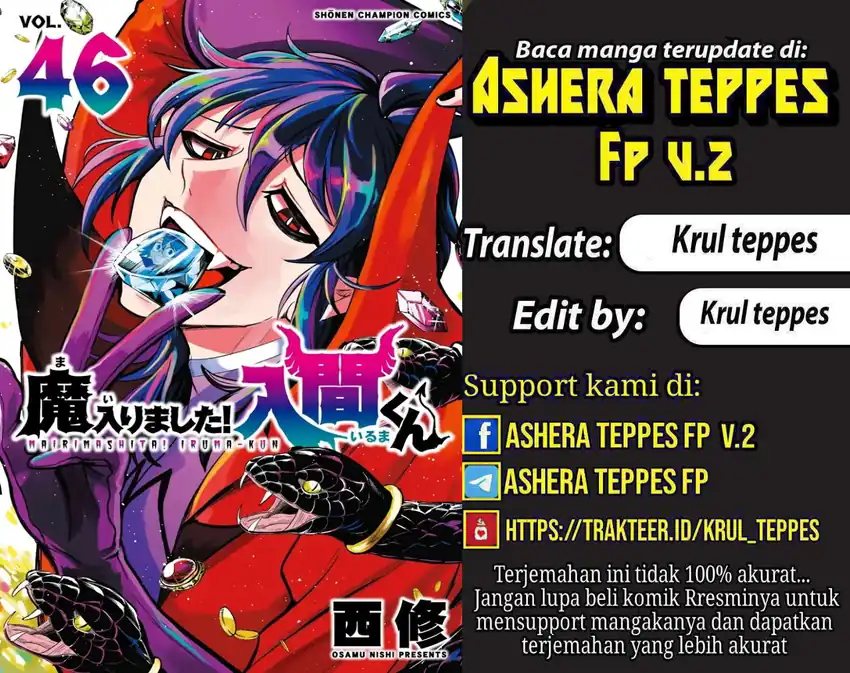 Mairimashita! Iruma-kun chapter 422