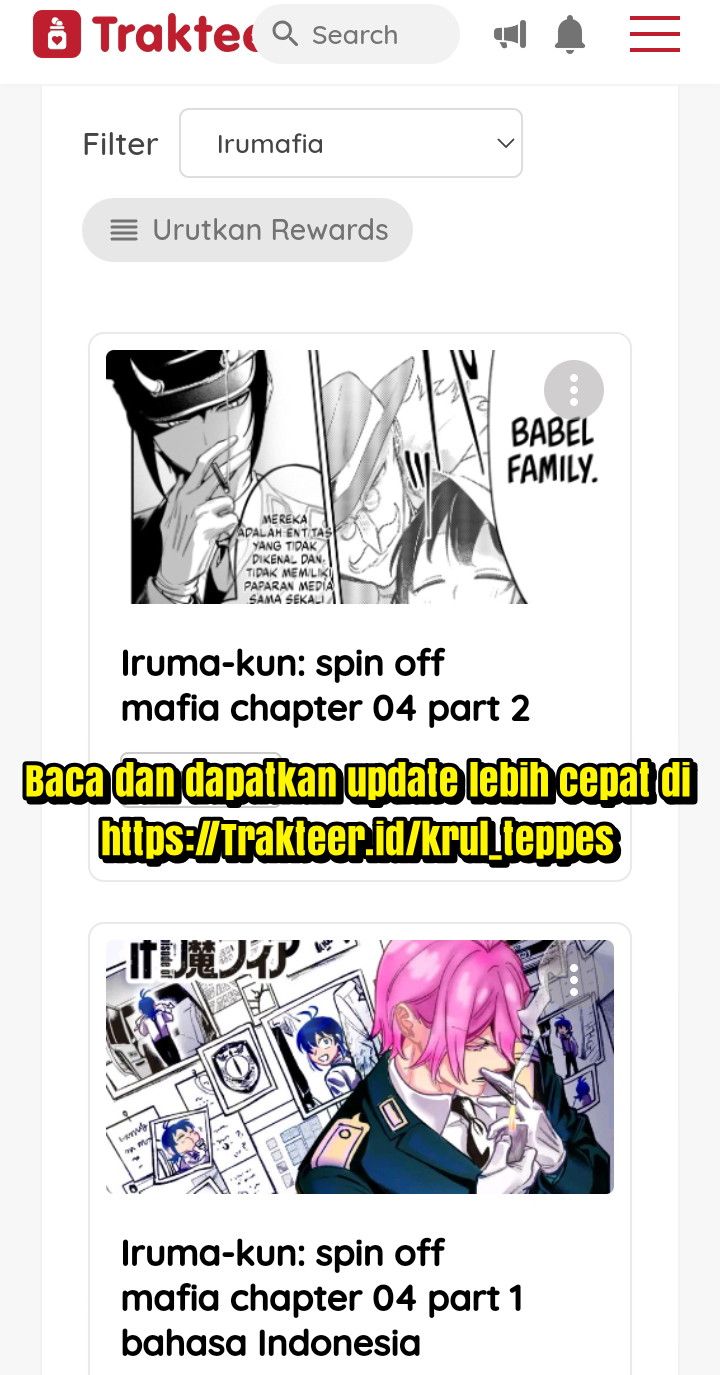 Mairimashita! Iruma-kun: If Episode of Mafia chapter 3