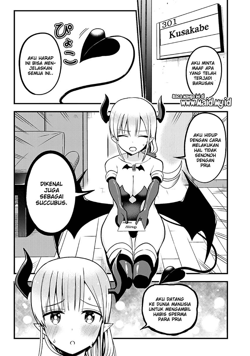 Majime Succubus Hiiragi-san Chapter 01 Bahasa Indonesia