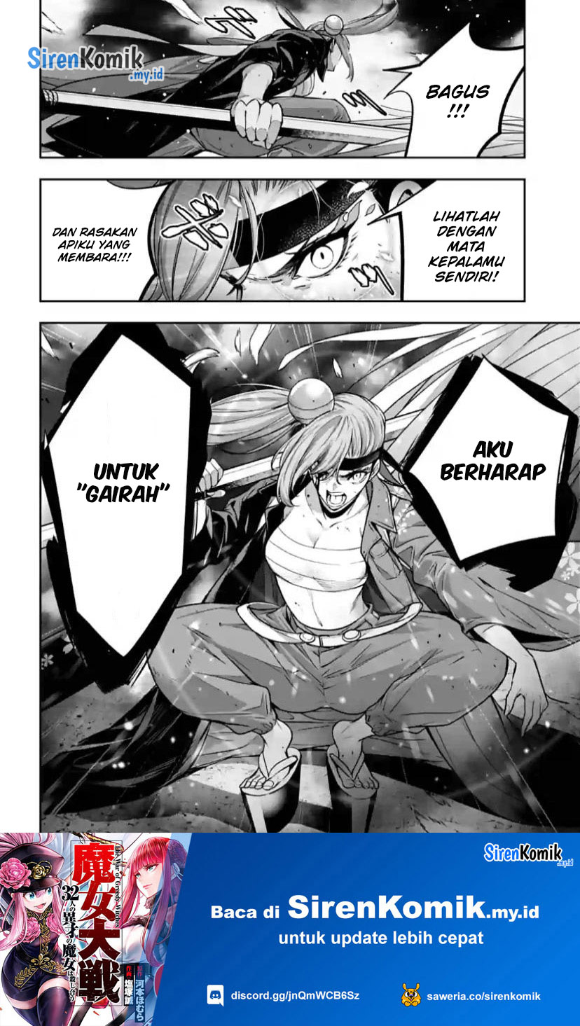 Majo Taisen Chapter 33 Bahasa Indonesia