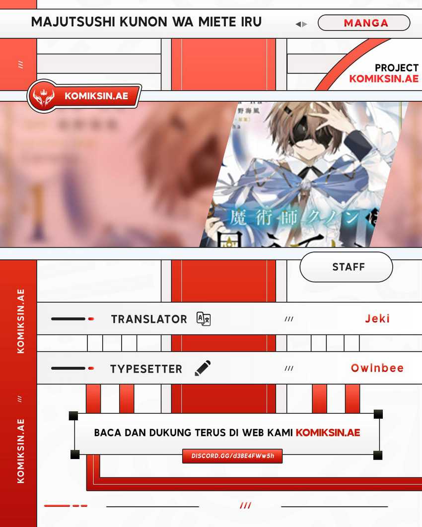 Majutsushi Kunon wa Miete Iru Chapter 35.1 Bahasa Indonesia