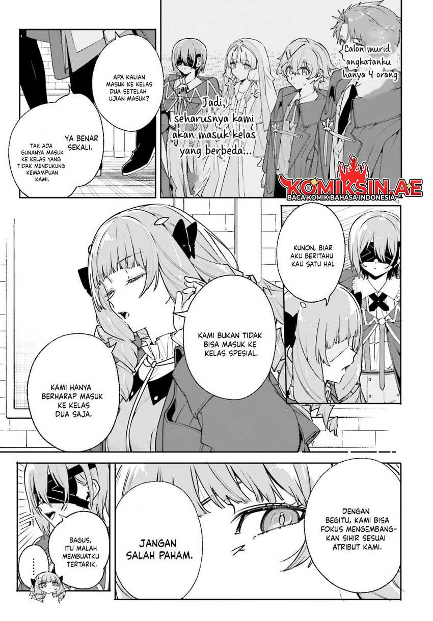 Majutsushi Kunon wa Miete Iru Chapter 35.1 Bahasa Indonesia