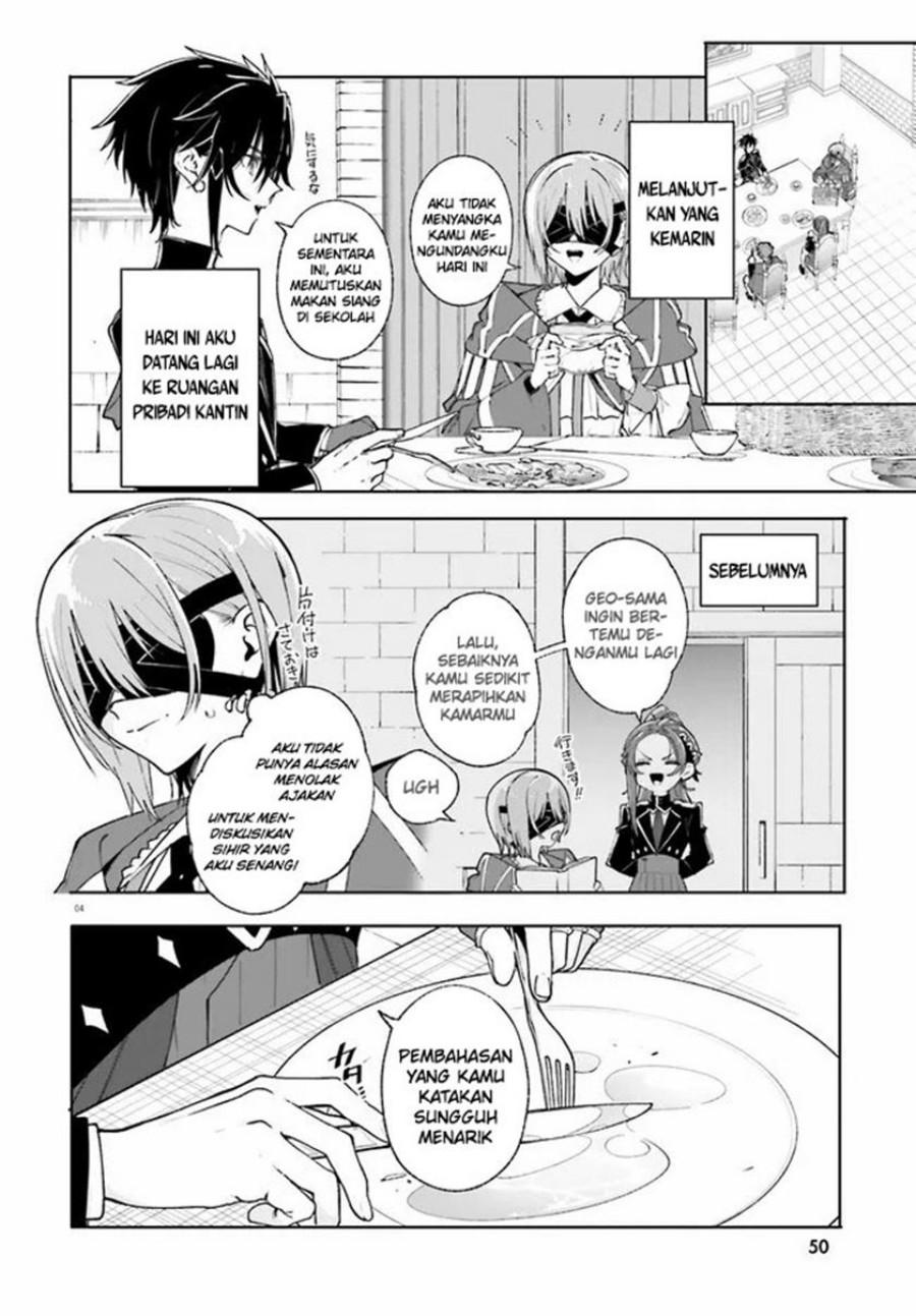 Majutsushi Kunon wa Miete Iru Chapter 39.1 Bahasa Indonesia