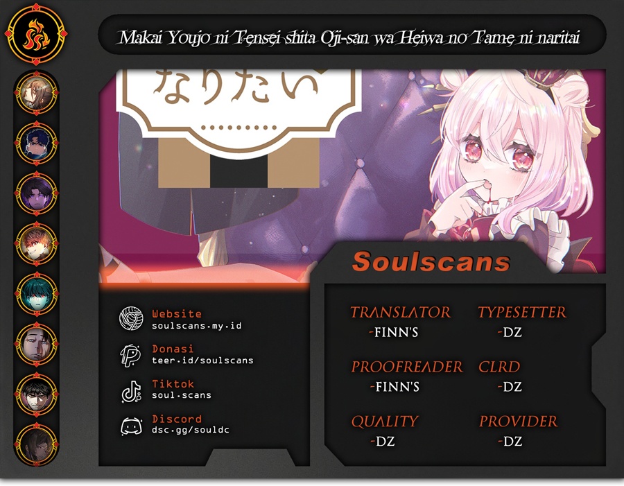 Makai Youjo ni Tensei shita Oji-san wa Heiwa no Tame ni naritai chapter 5