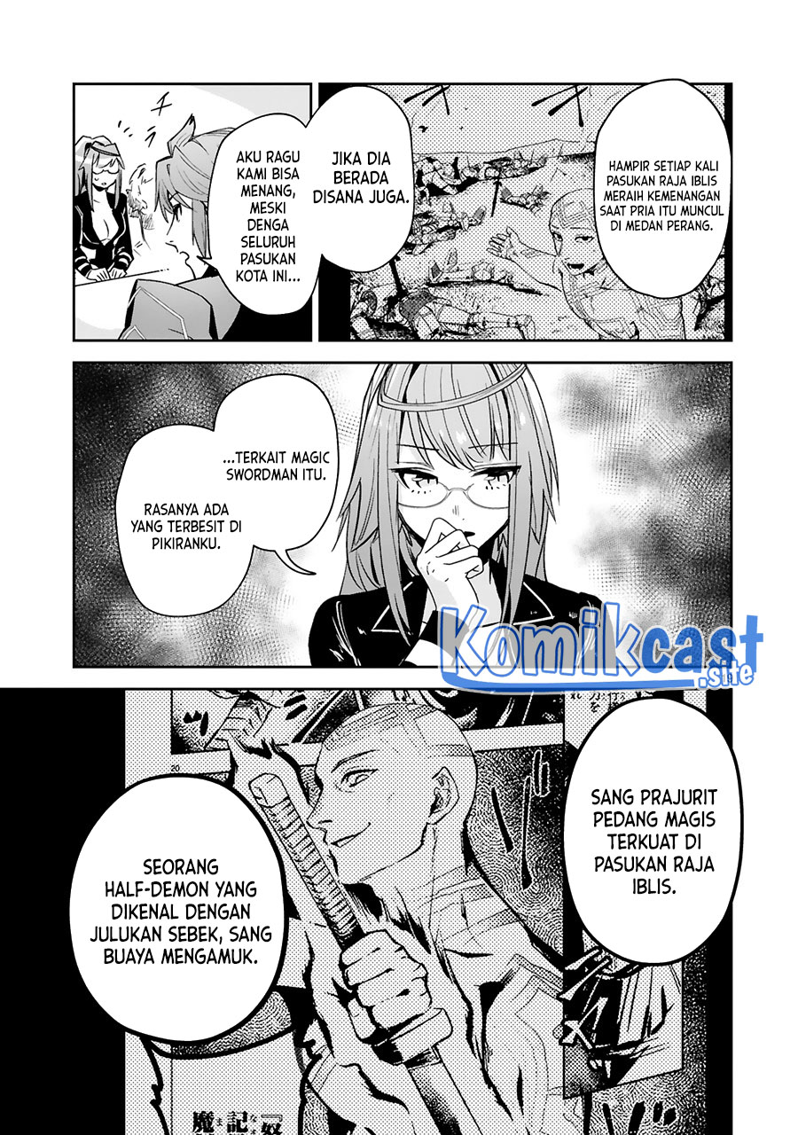 Maken Tsukai no Moto Shounen Hei wa, Moto Teki Kanbu no Onee-san to Issho ni Ikitai Chapter 19 Bahasa Indonesia