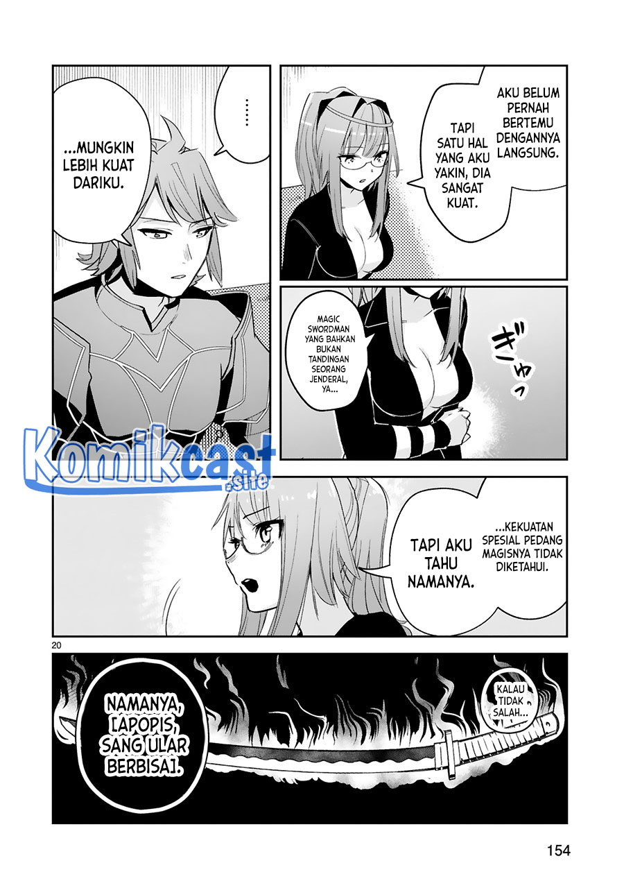 Maken Tsukai no Moto Shounen Hei wa, Moto Teki Kanbu no Onee-san to Issho ni Ikitai Chapter 19 Bahasa Indonesia
