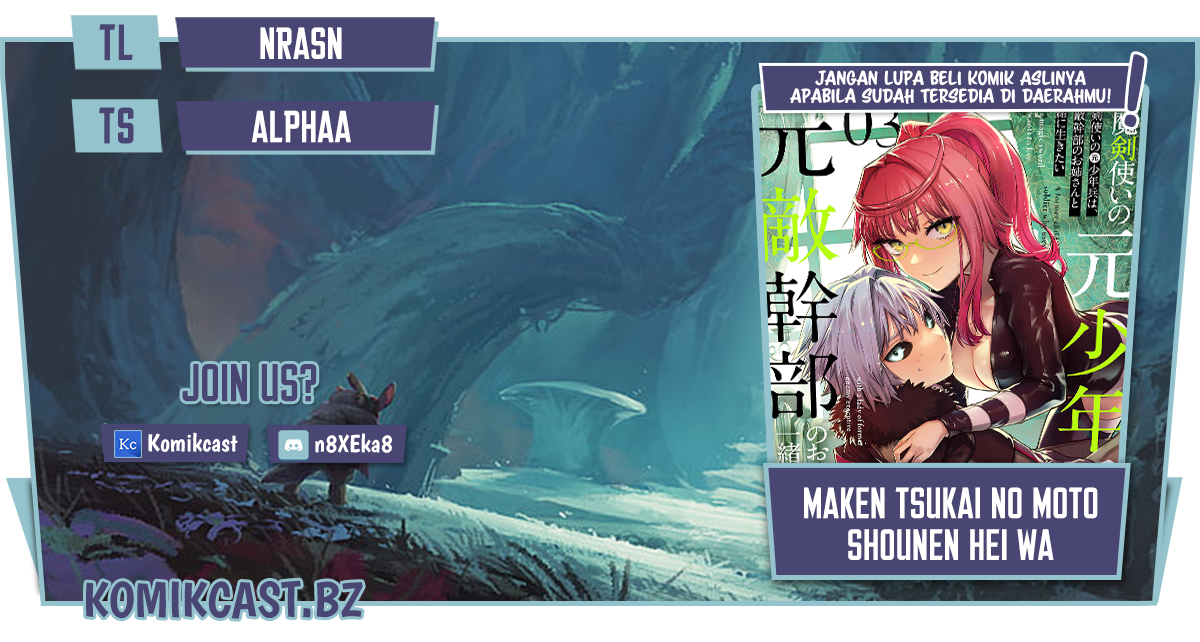 Maken Tsukai no Moto Shounen Hei wa, Moto Teki Kanbu no Onee-san to Issho ni Ikitai Chapter 37 Bahasa Indonesia