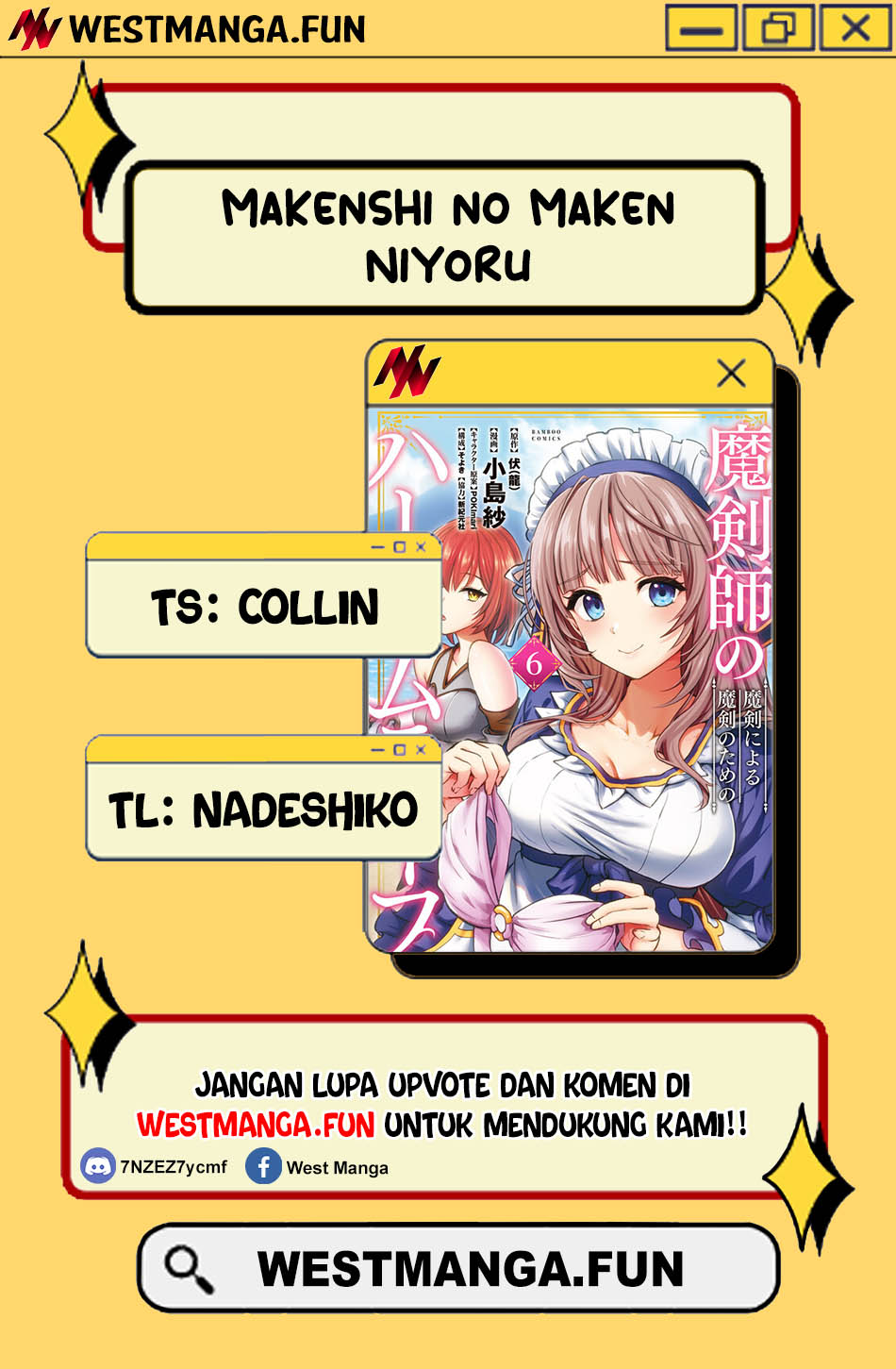 Makenshi no Maken Niyoru Maken no Tame no Harem Life Chapter 27 Bahasa Indonesia