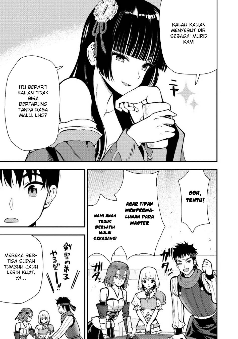 Makenshi no Maken Niyoru Maken no Tame no Harem Life Chapter 34 Bahasa Indonesia
