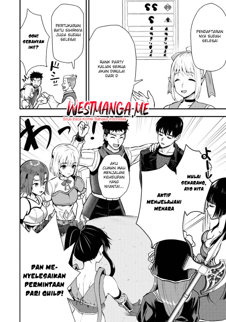 Makenshi no Maken Niyoru Maken no Tame no Harem Life Chapter 34 Bahasa Indonesia