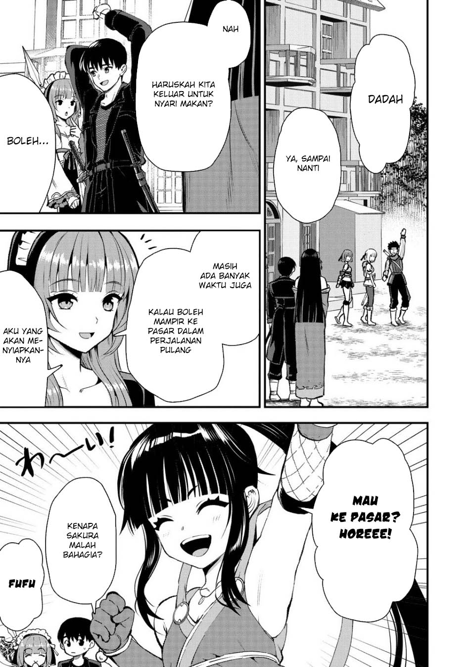 Makenshi no Maken Niyoru Maken no Tame no Harem Life Chapter 34 Bahasa Indonesia