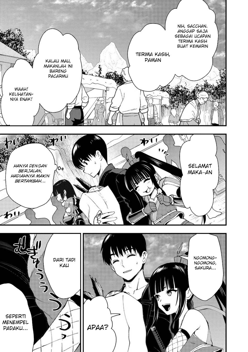 Makenshi no Maken Niyoru Maken no Tame no Harem Life Chapter 34 Bahasa Indonesia