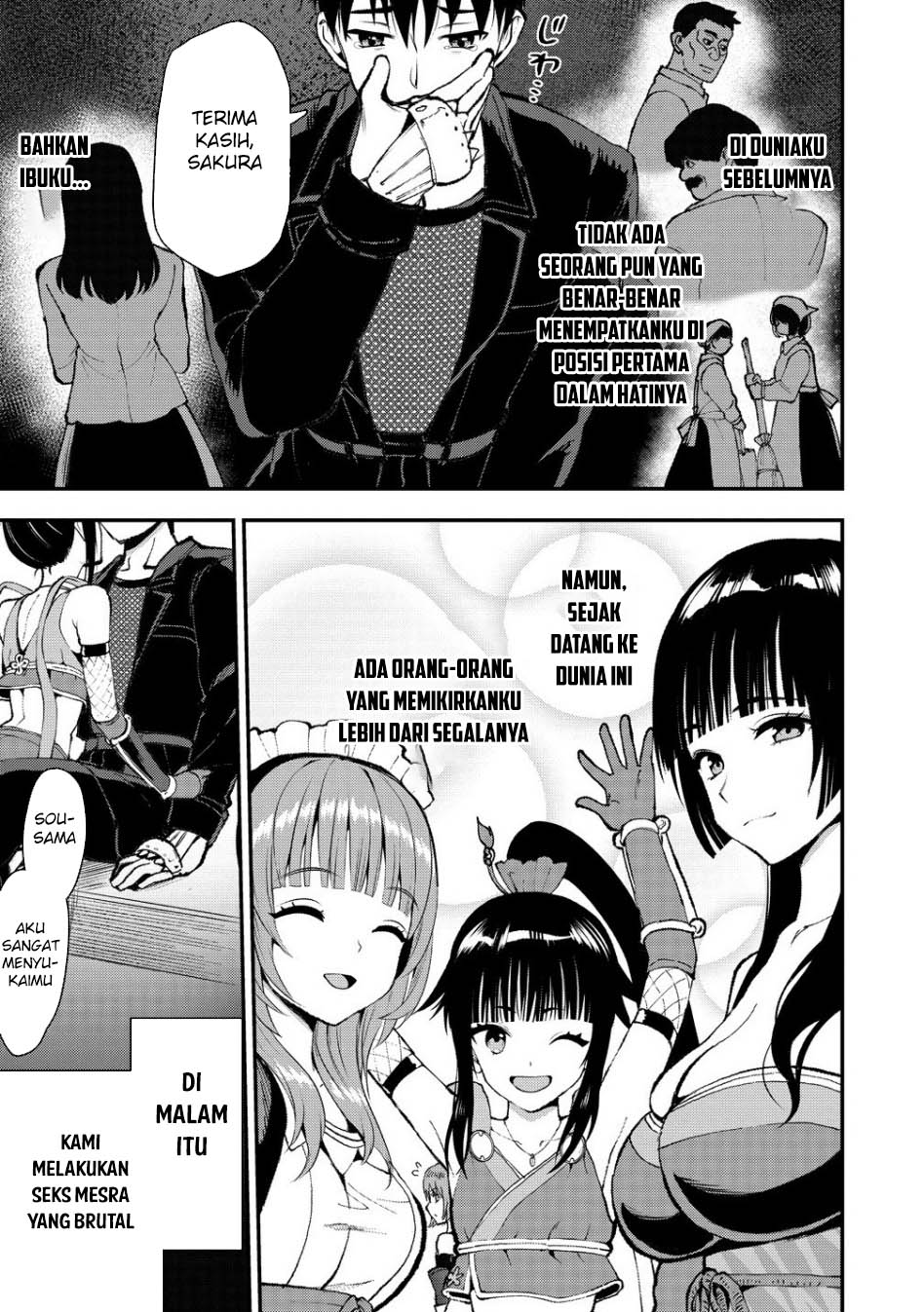 Makenshi no Maken Niyoru Maken no Tame no Harem Life Chapter 34 Bahasa Indonesia