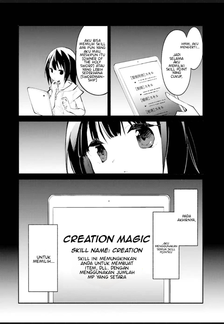Making Magic: The Sweet Life of a Witch Who Knows an Infinite MP Loophole chapter 1