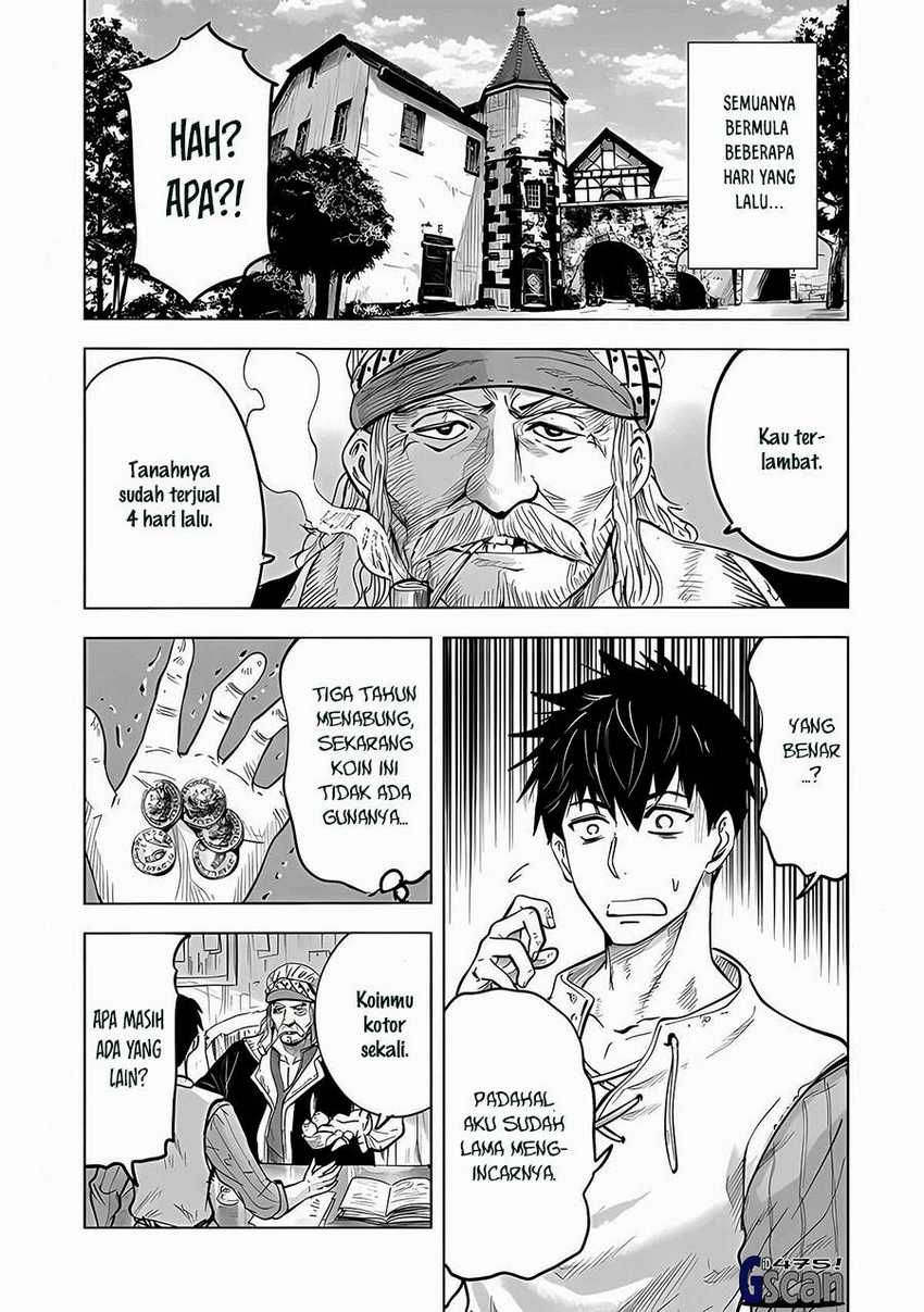 Makyou Seikatsu: Gakeppuchi Boukensha ga Hikikomoru ni wa Hirosugiru chapter 1