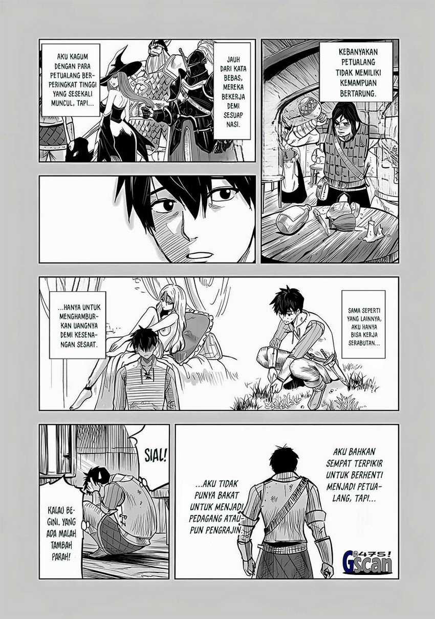 Makyou Seikatsu: Gakeppuchi Boukensha ga Hikikomoru ni wa Hirosugiru chapter 1