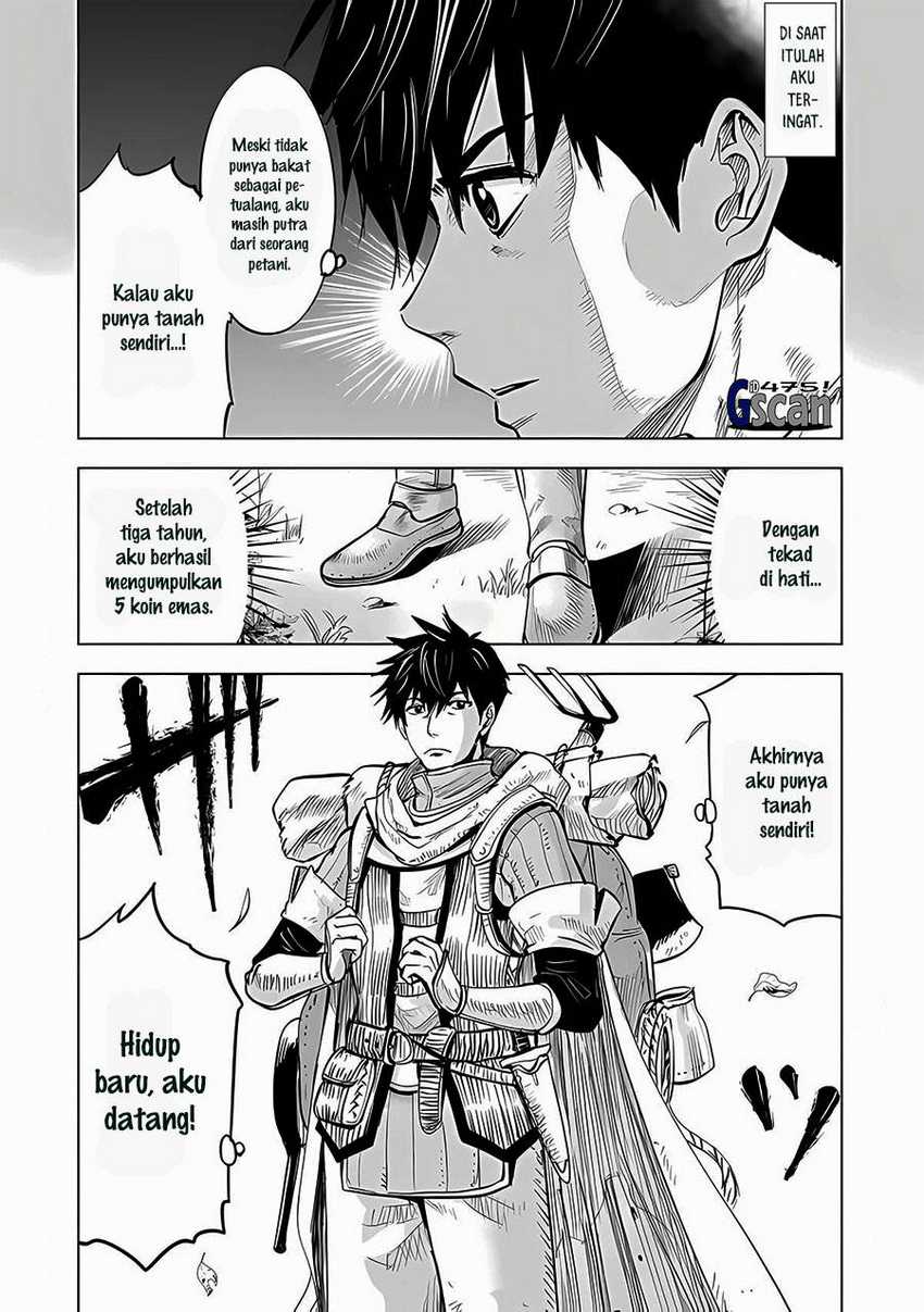 Makyou Seikatsu: Gakeppuchi Boukensha ga Hikikomoru ni wa Hirosugiru chapter 1