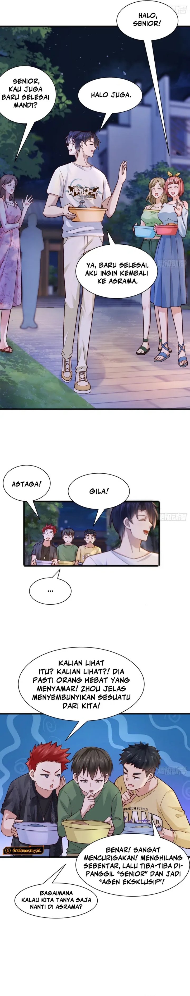 Male God, Your Persona Has Collapsed! Chapter 05 Bahasa Indonesia