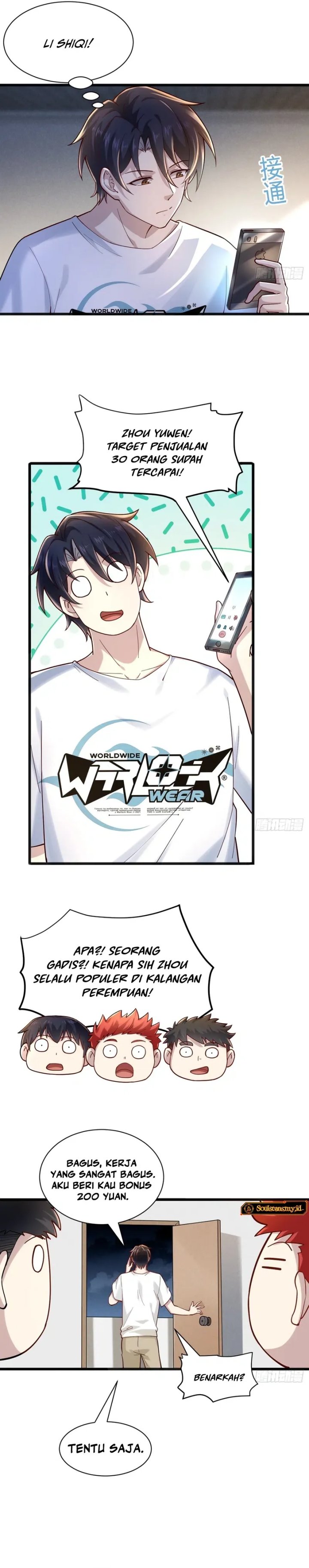 Male God, Your Persona Has Collapsed! Chapter 05 Bahasa Indonesia