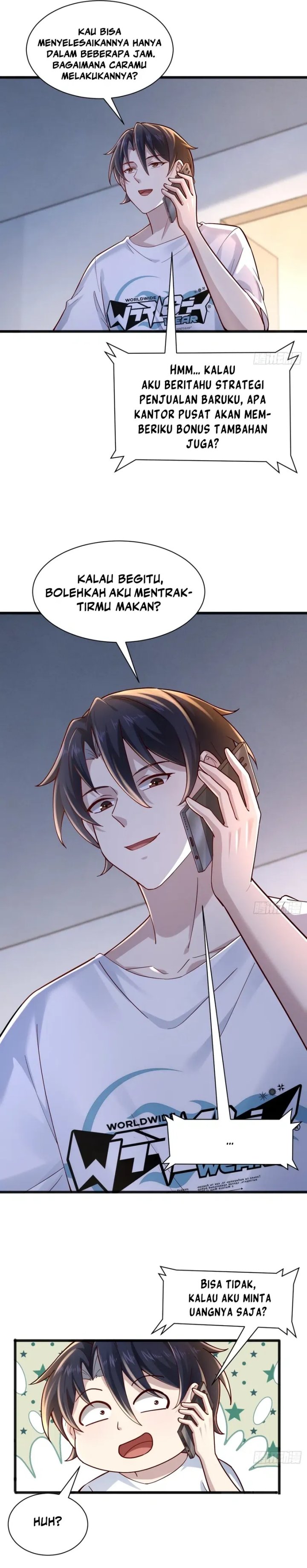 Male God, Your Persona Has Collapsed! Chapter 05 Bahasa Indonesia