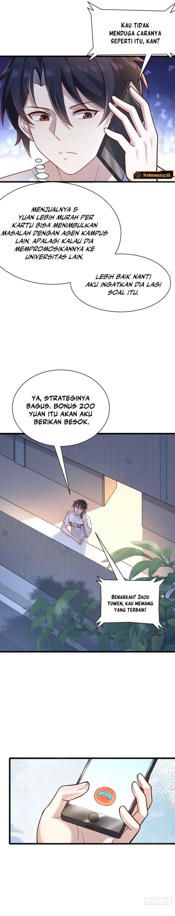 Male God, Your Persona Has Collapsed! Chapter 05 Bahasa Indonesia