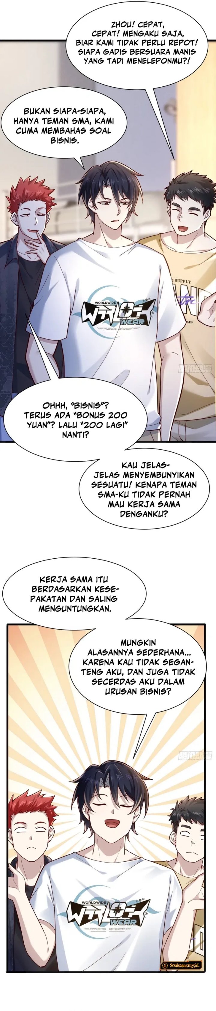 Male God, Your Persona Has Collapsed! Chapter 05 Bahasa Indonesia