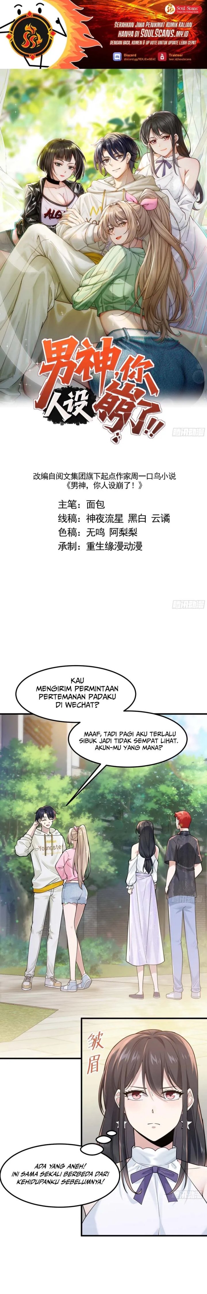 Male God, Your Persona Has Collapsed! Chapter 07 Bahasa Indonesia