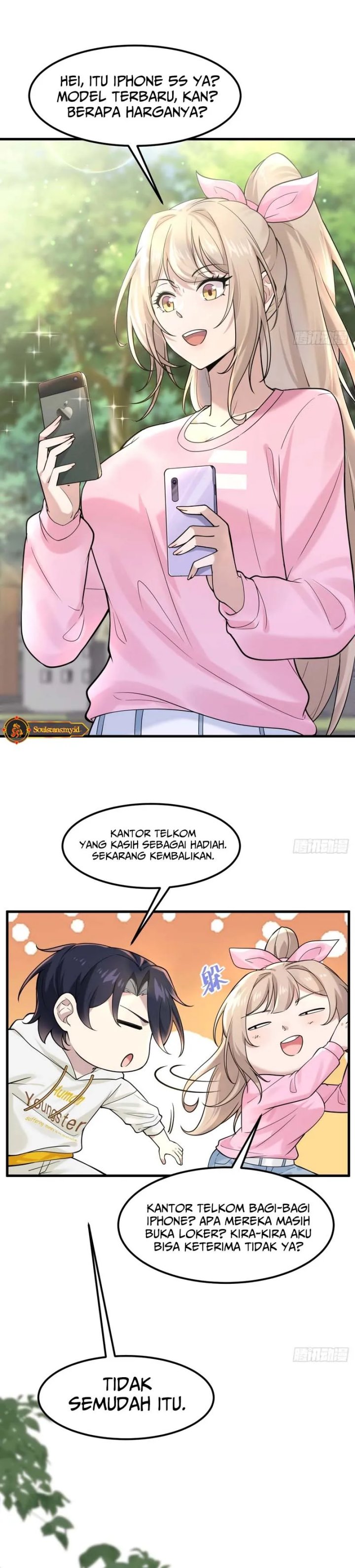 Male God, Your Persona Has Collapsed! Chapter 07 Bahasa Indonesia