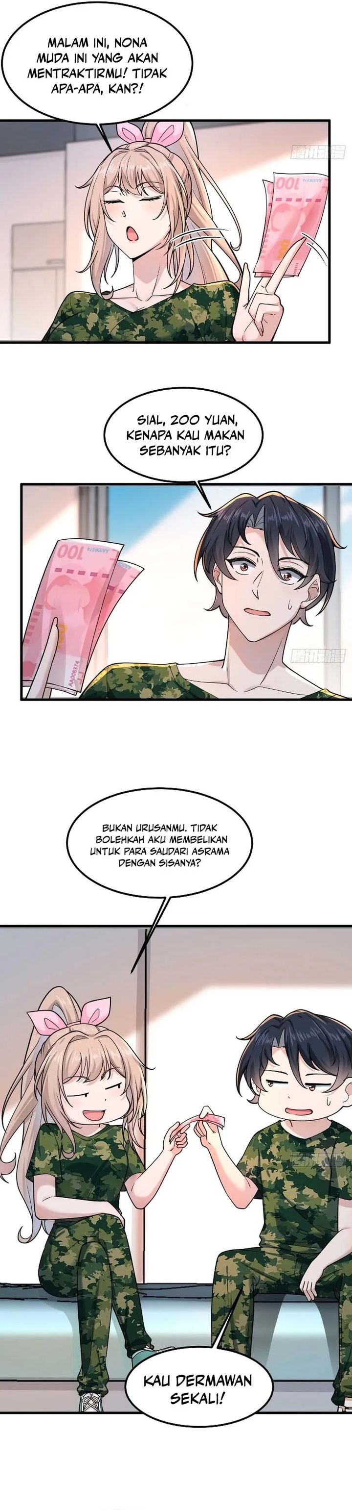 Male God, Your Persona Has Collapsed! Chapter 14 Bahasa Indonesia