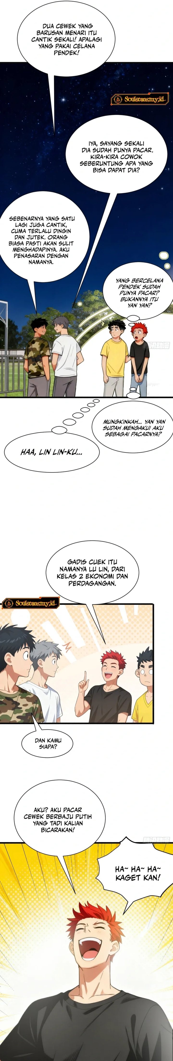 Male God, Your Persona Has Collapsed! Chapter 16 Bahasa Indonesia