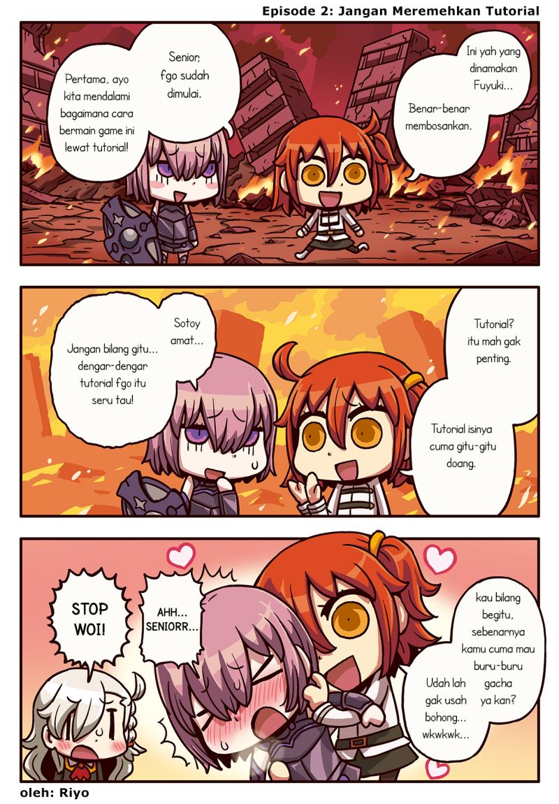 Manga de Wakaru! Fate/Grand Order Chapter 03 Bahasa Indonesia