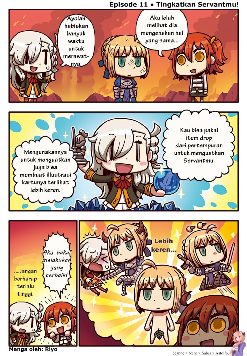 Manga de Wakaru! Fate/Grand Order Chapter 11 Bahasa Indonesia
