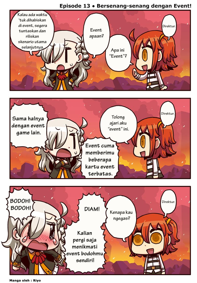 Manga de Wakaru! Fate/Grand Order Chapter 13 Bahasa Indonesia