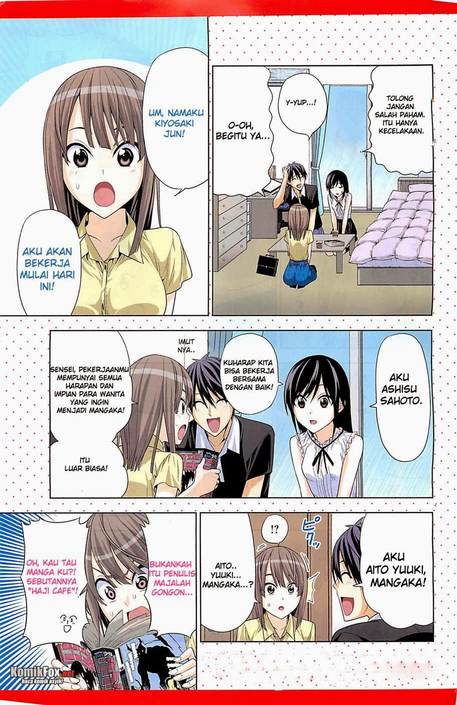 Mangaka-san to Assistant-san to 2 Chapter 01 Bahasa Indonesia