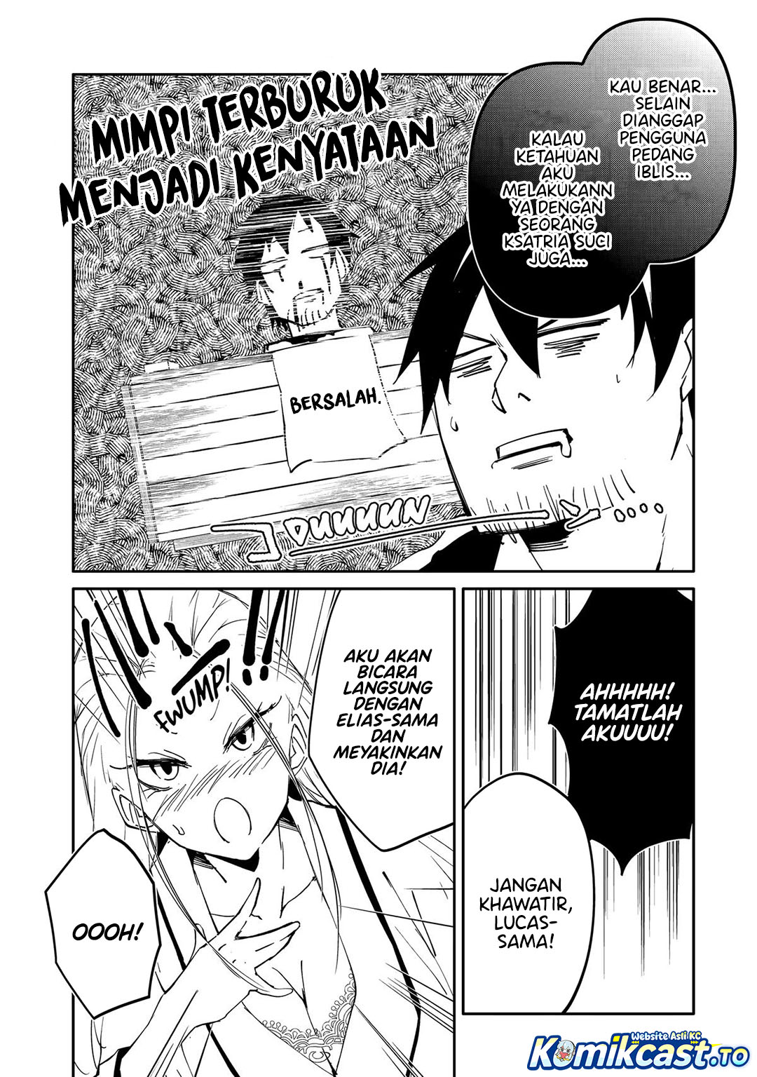 Mannen D-rank No Chuunen Boukensha Yotta Ikioi De Densetsu No Ken Wo Hikkonuku Chapter 61 Bahasa Indonesia