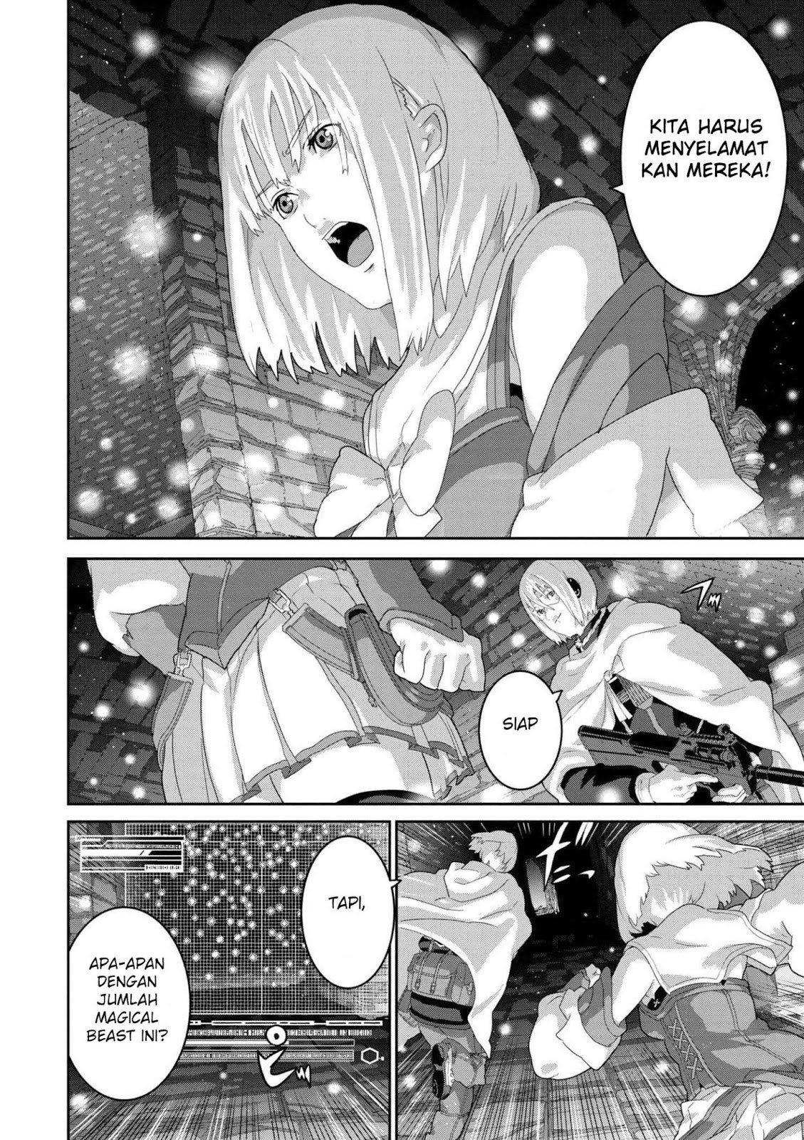 Manuke na FPS Player ga Isekai e Ochita Baai Chapter 11.1 Bahasa Indonesia