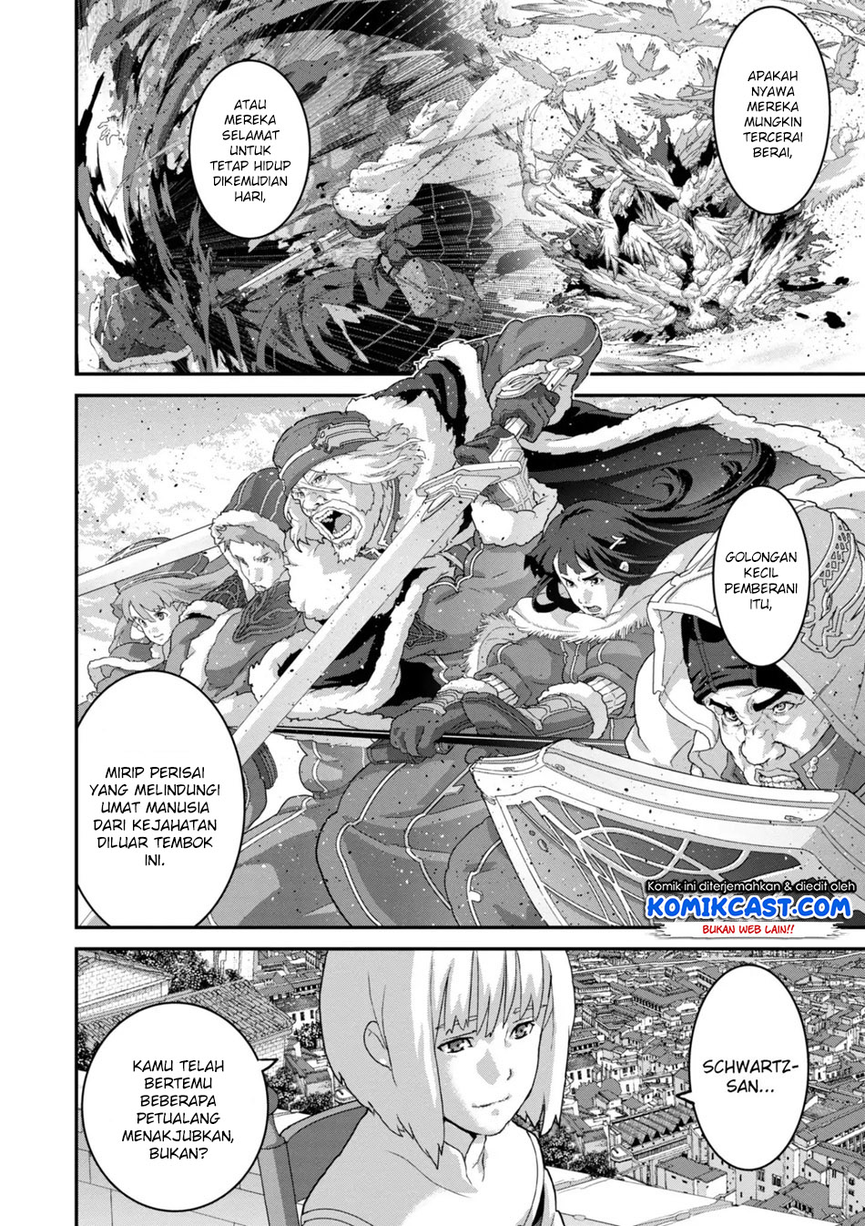 Manuke na FPS Player ga Isekai e Ochita Baai Chapter 14.2 Bahasa Indonesia