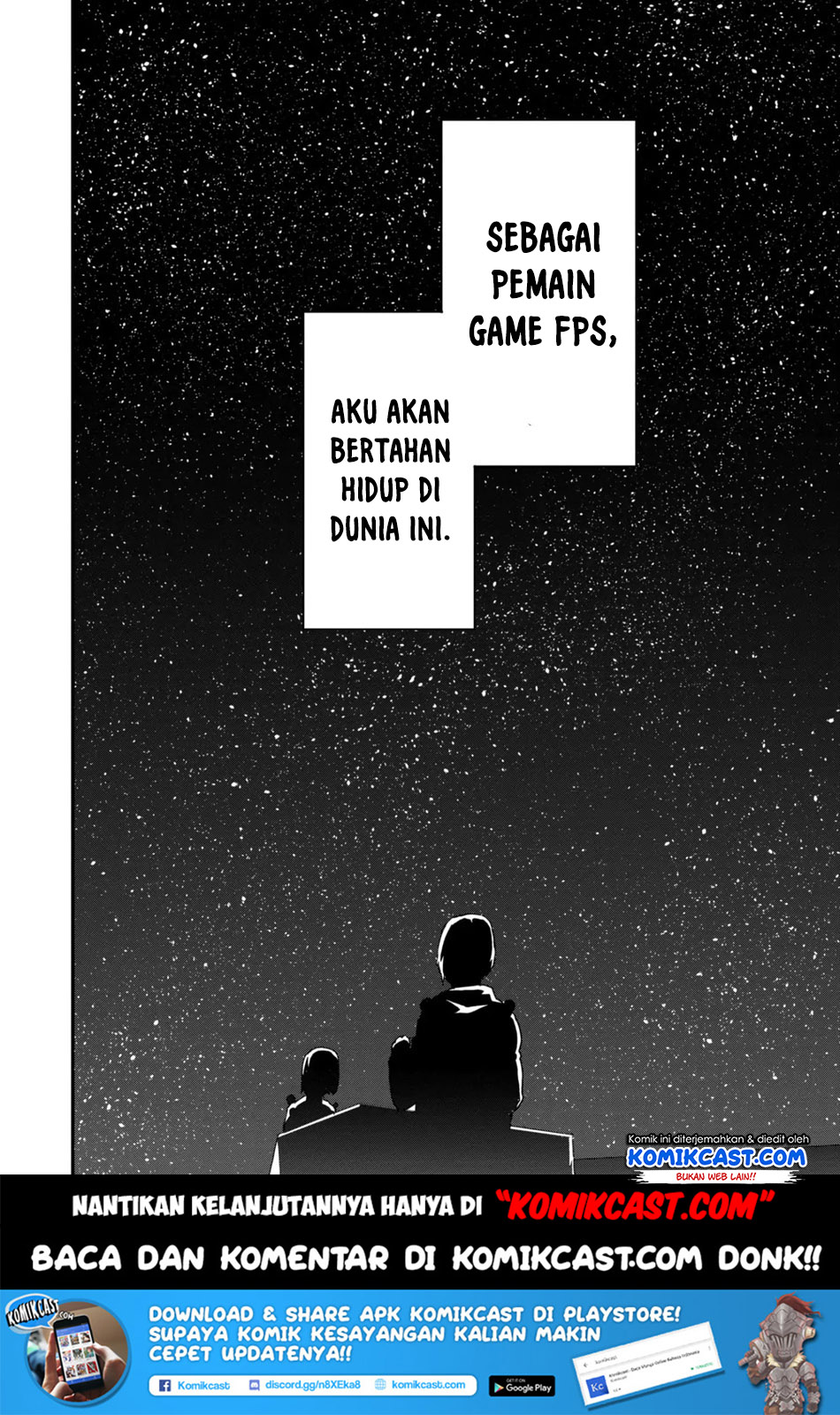 Manuke na FPS Player ga Isekai e Ochita Baai Chapter 14.2 Bahasa Indonesia