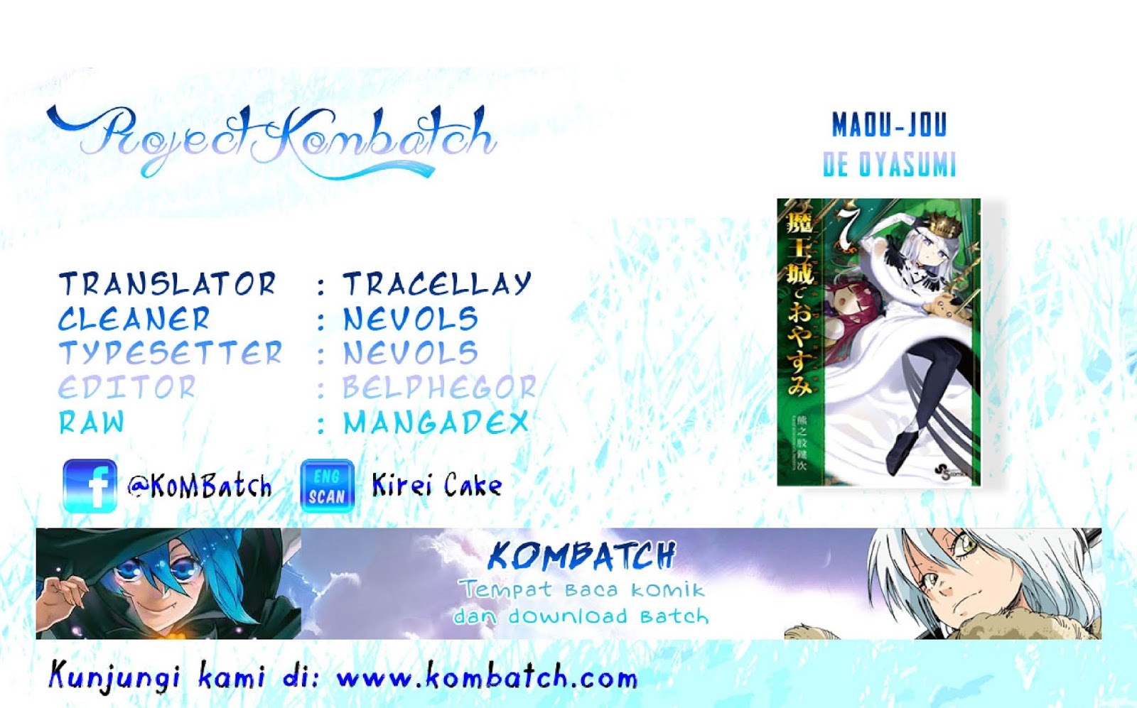 Maou jou de Oyasumi Chapter 39 Bahasa Indonesia