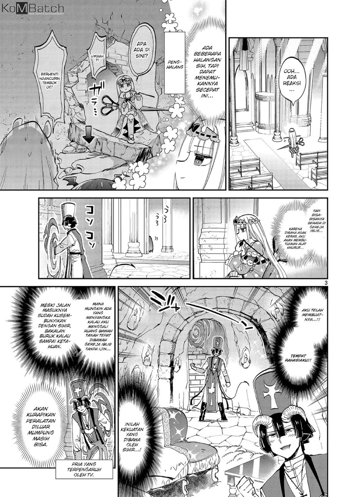 Maou jou de Oyasumi Chapter 39 Bahasa Indonesia