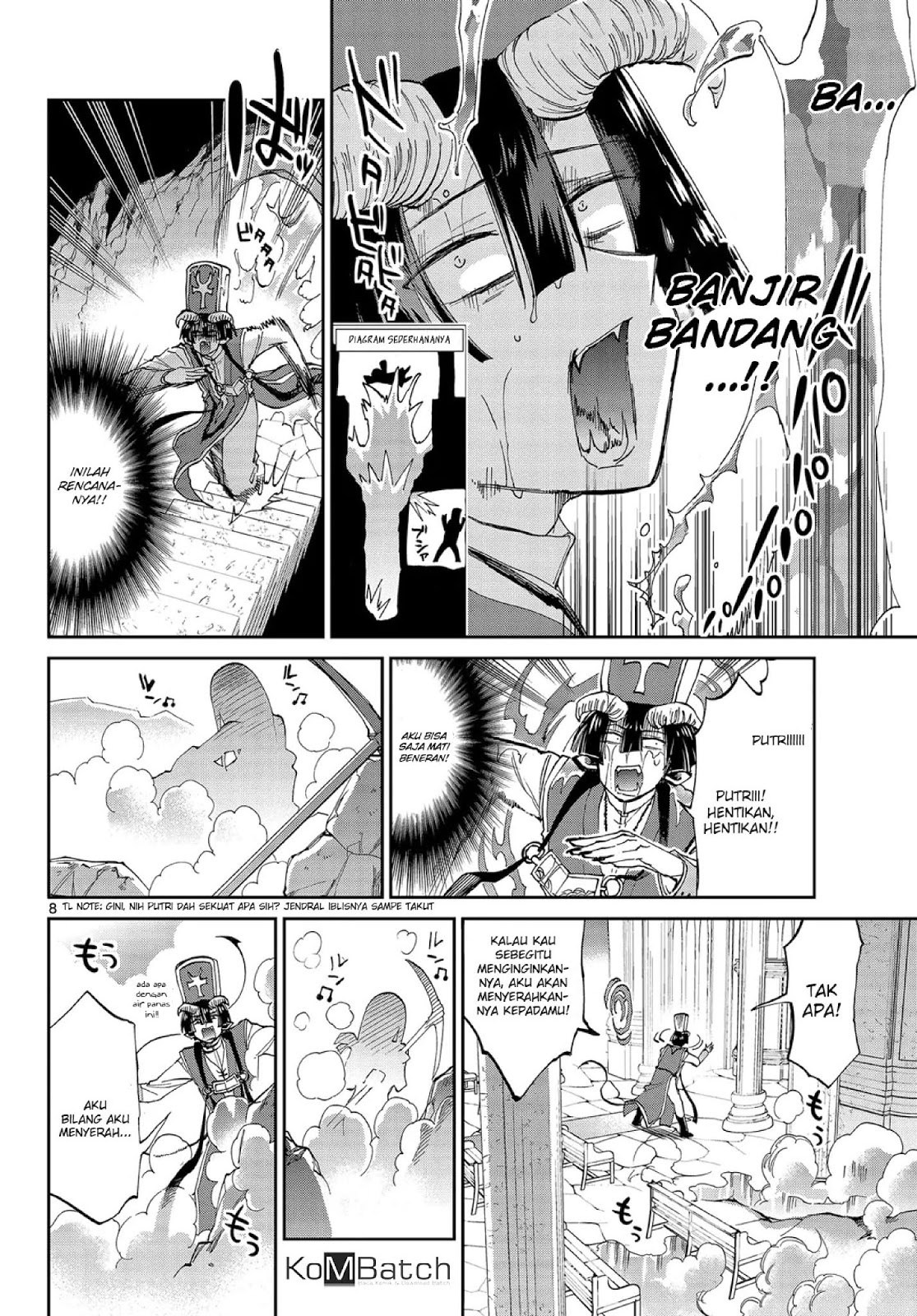 Maou jou de Oyasumi Chapter 39 Bahasa Indonesia