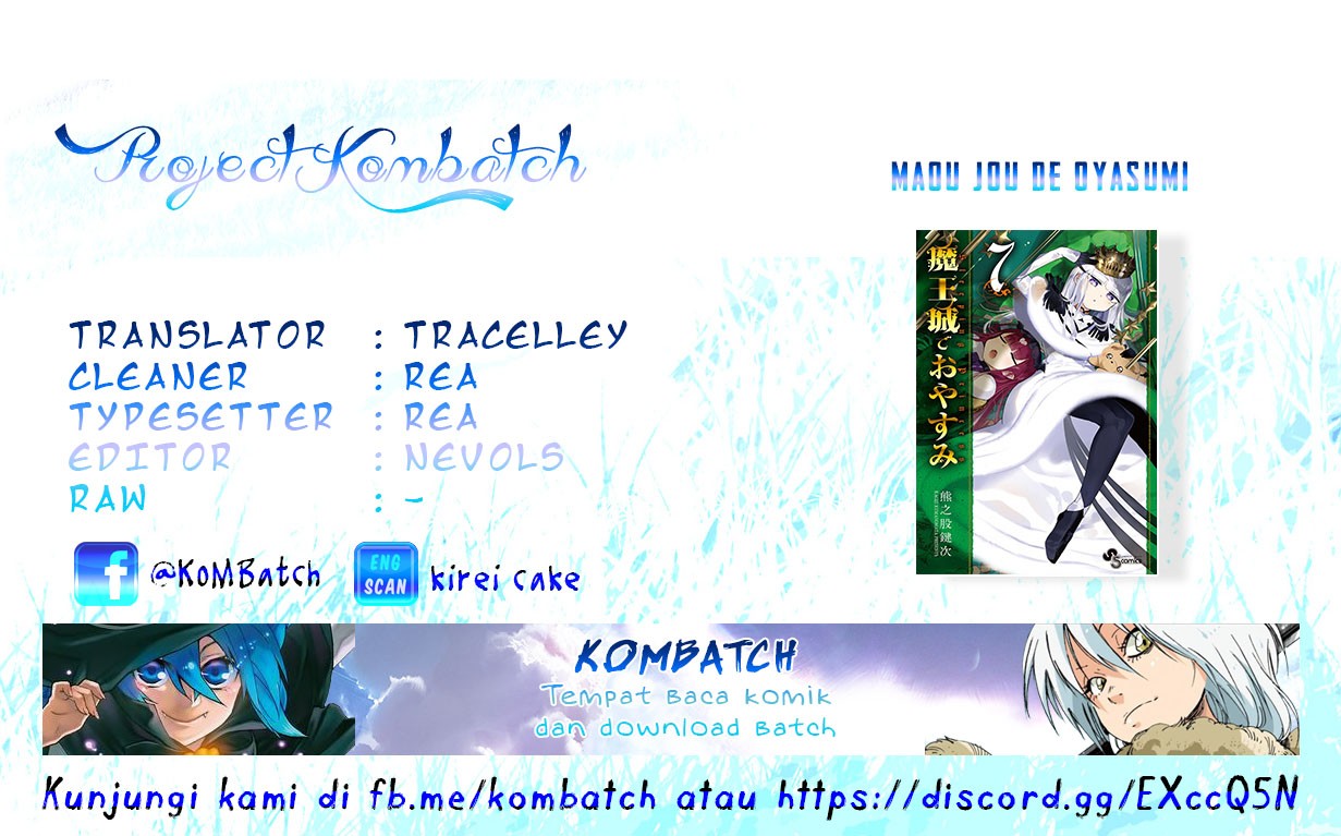 Maou jou de Oyasumi Chapter 53 Bahasa Indonesia