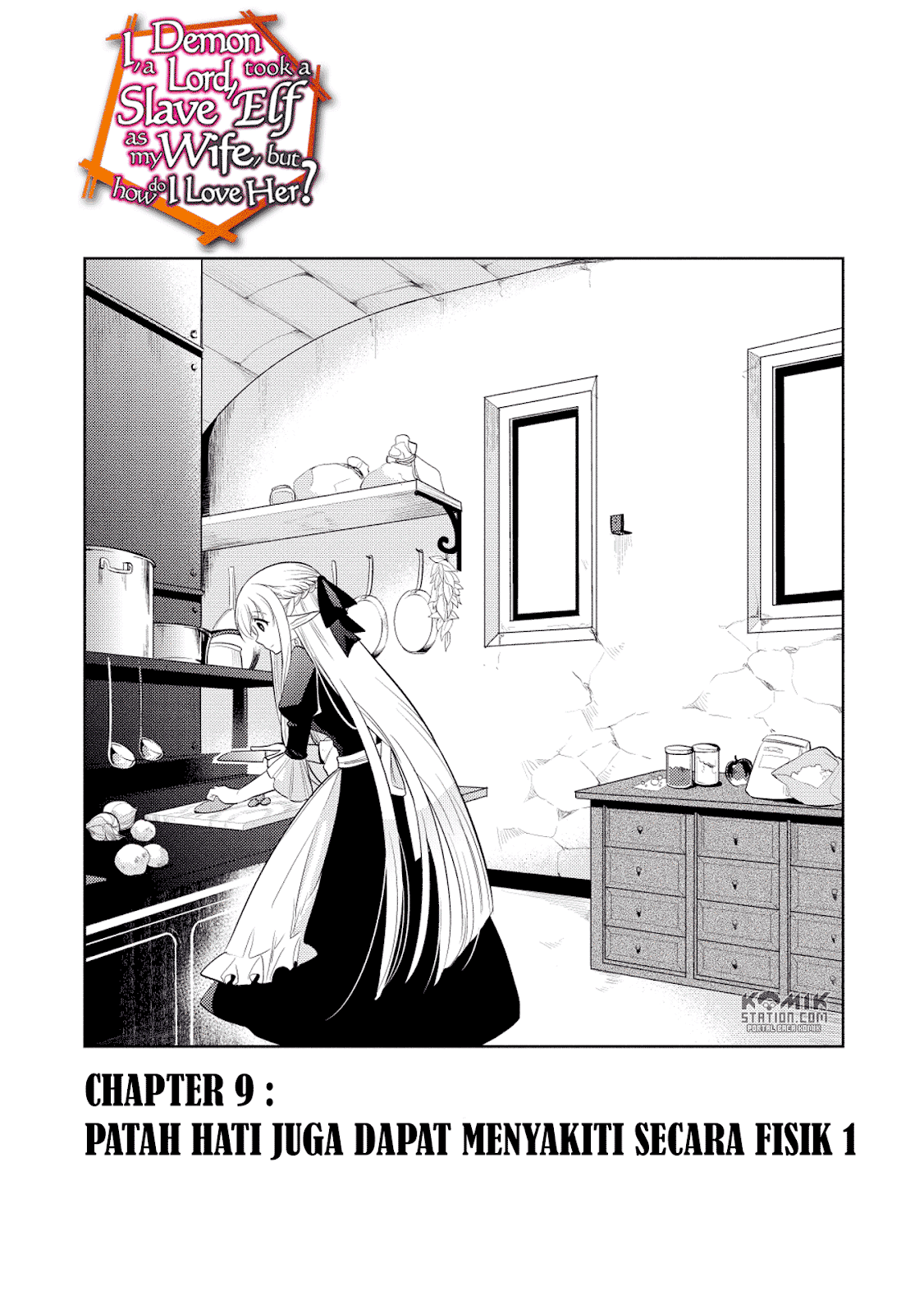 Maou no Ore ga Dorei Elf wo Yome ni Shitanda ga, Dou Medereba Ii? chapter 9