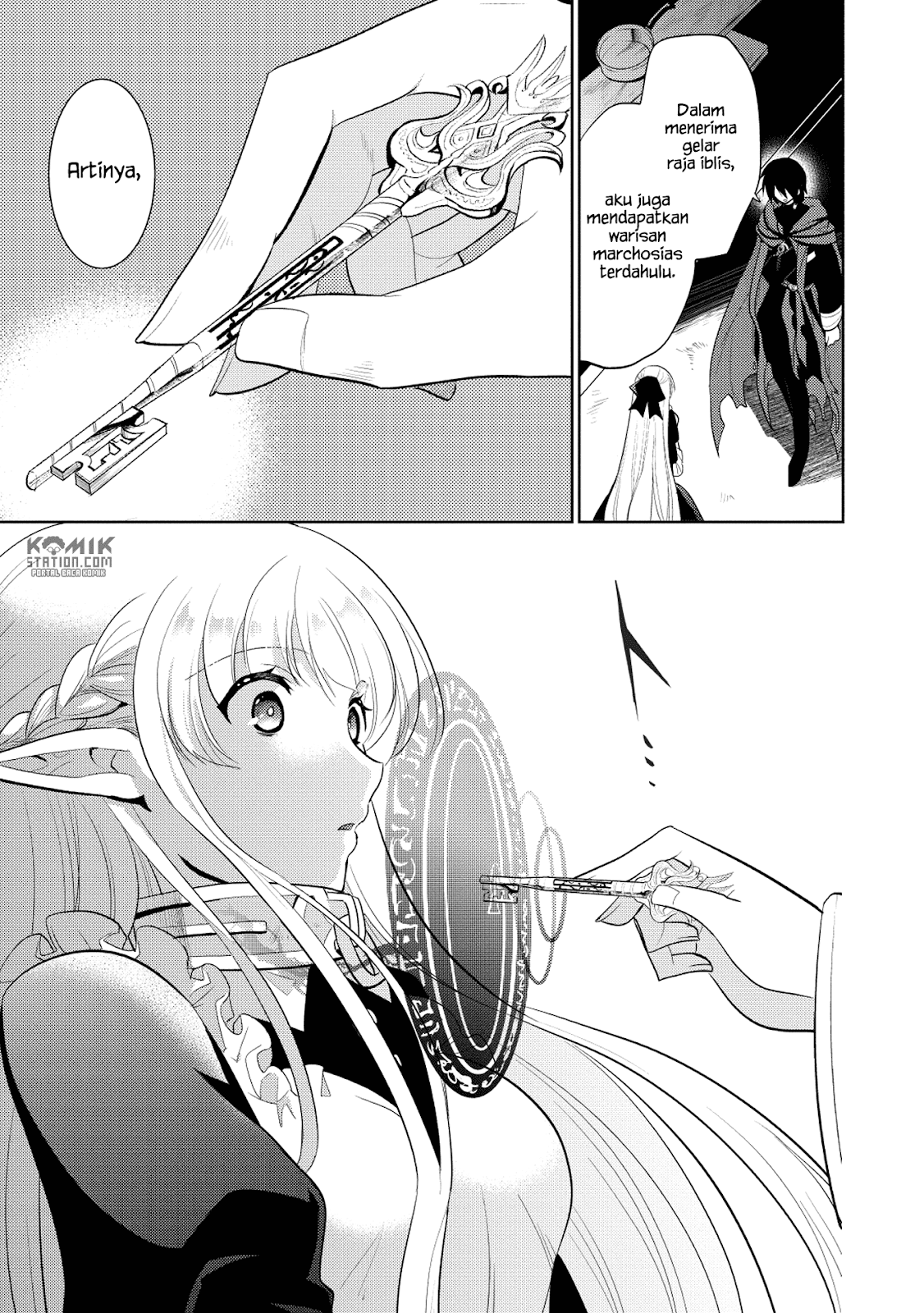 Maou no Ore ga Dorei Elf wo Yome ni Shitanda ga, Dou Medereba Ii? chapter 9
