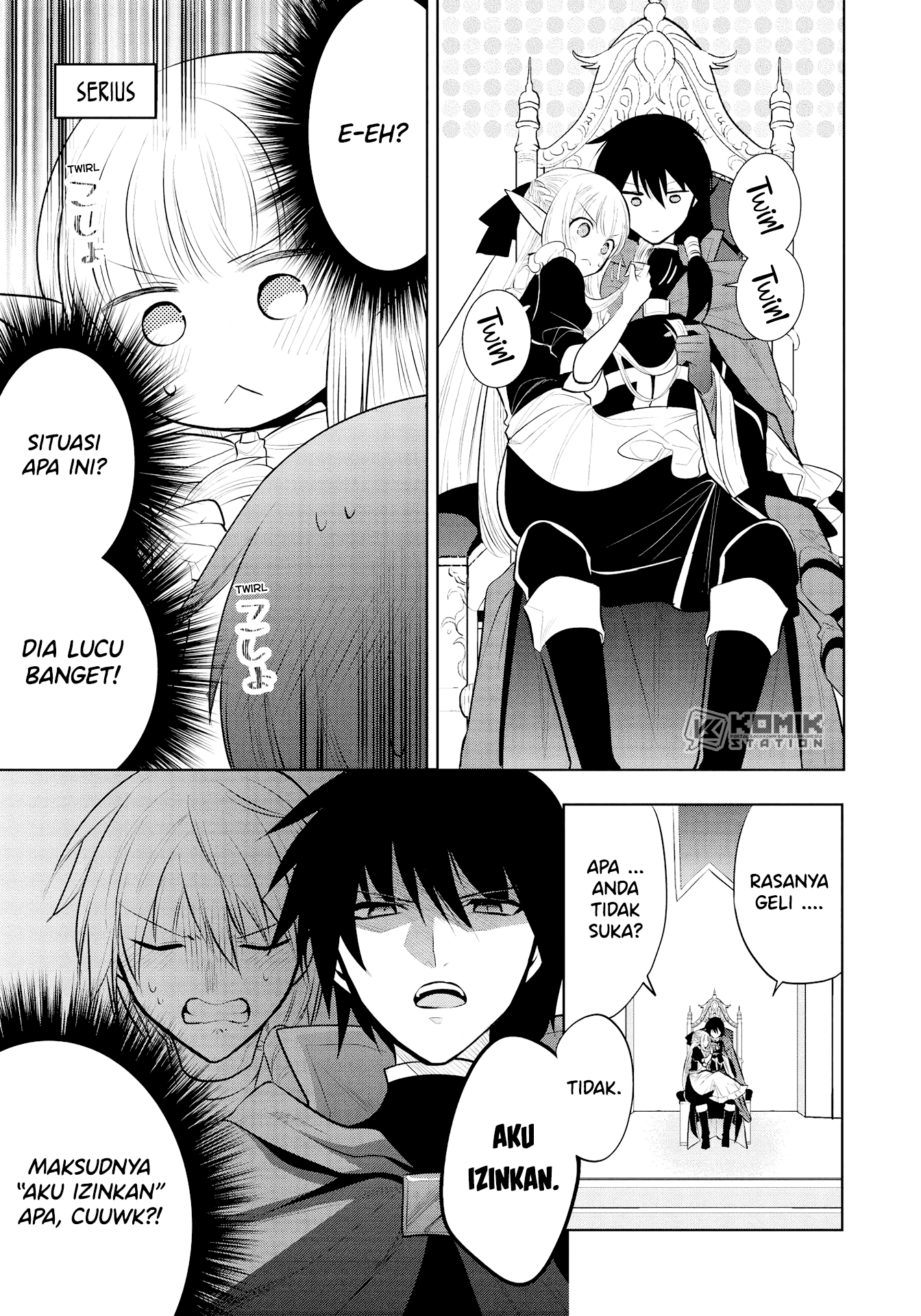 Maou no Ore ga Dorei Elf wo Yome ni Shitanda ga, Dou Medereba Ii? chapter 36
